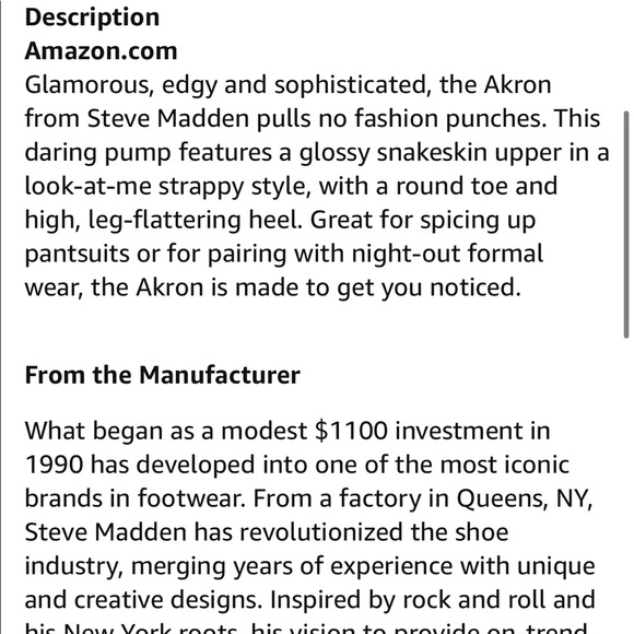 Steve Madden “Akron” heeled sling back - Picture 16 of 16